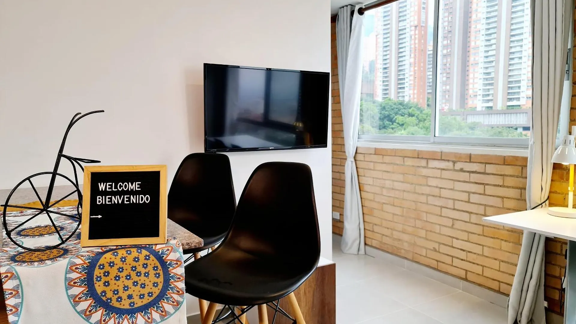 Apartamento Acogedor Loft Cerca De Zona Rosa Y Malls Medellín Colômbia